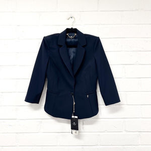 Elisabetta Franchi Blazer with Amazing Back Stitching NWT